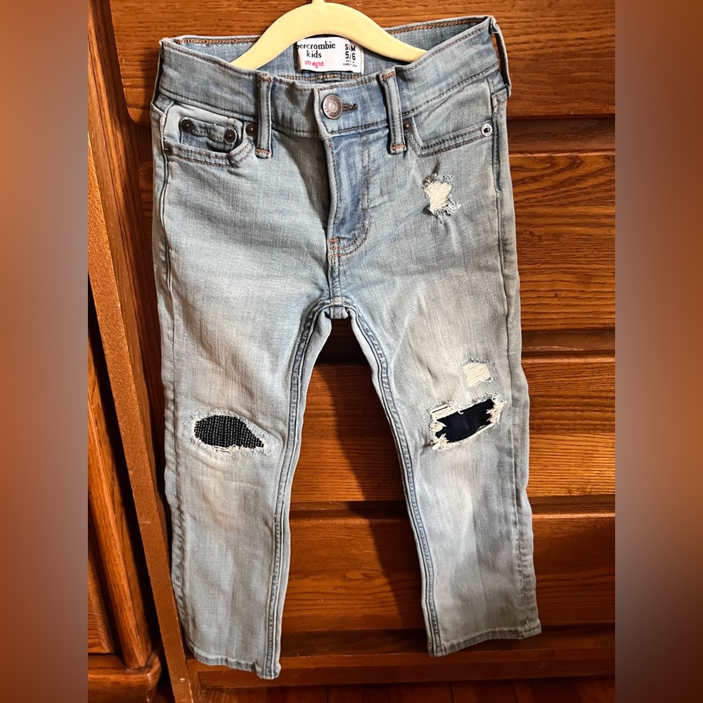 SOLD Boys Abercrombie stretch denim jeans.